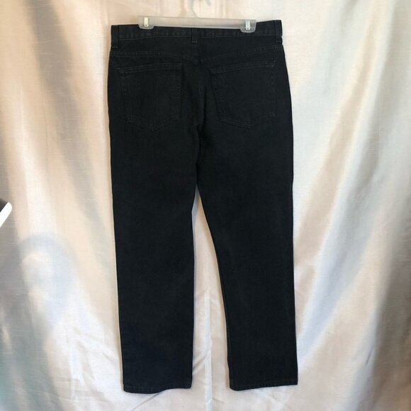 Mens  Regular Fit Black Jeans - Picture 9 of 10